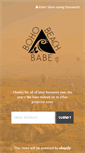 Mobile Screenshot of bohobeachbabe.com